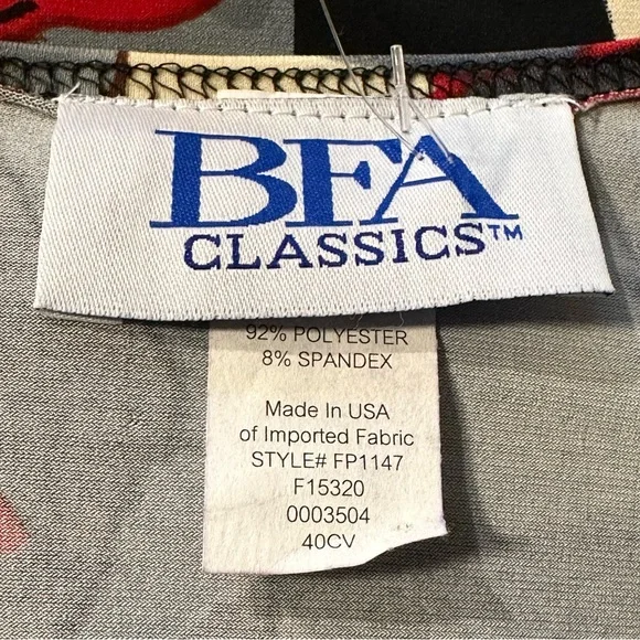 BFA Classics Multicolored Blouse – Size 12P - Picture 3 of 8